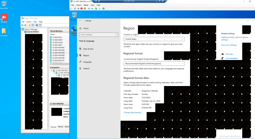 Remote Desktop Error : Remote Desktop Displays Strange Pattern in White Areas